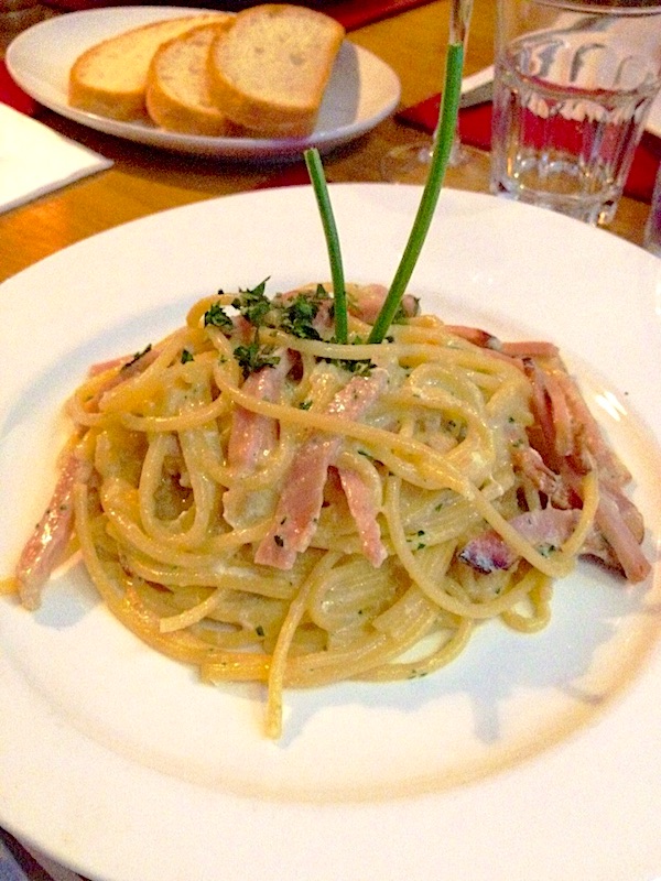 spaghetti a carbonara em Melbourne