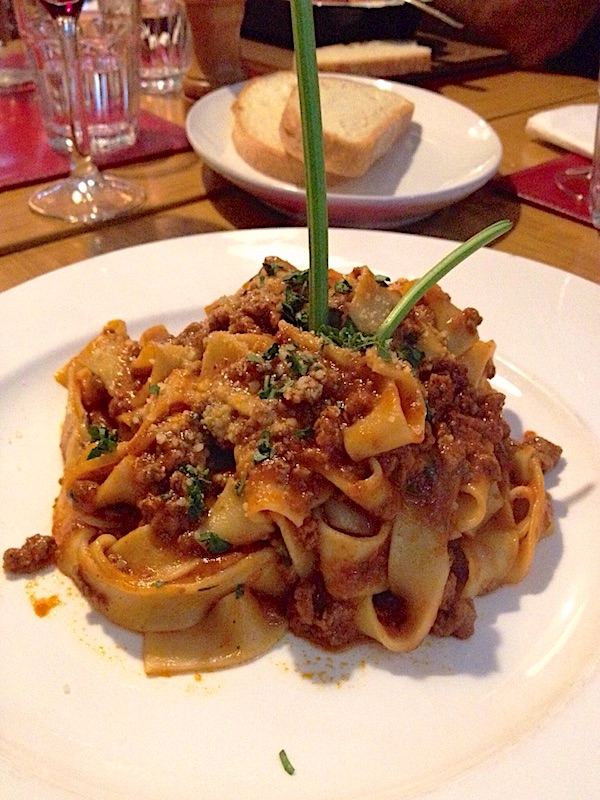 tagliatelle a bolonhesa em Melbourne